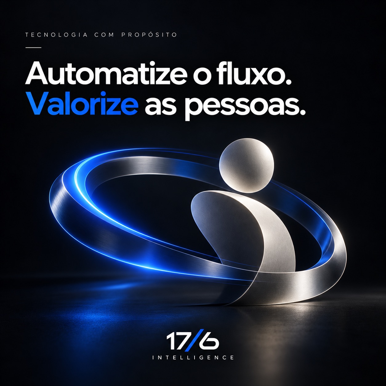 Automatize o fluxo. Valorize as pessoas.